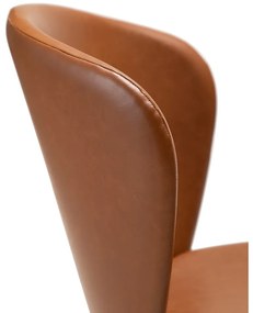 Koňakovohnedá jedálenská stolička Stay – DAN-FORM Denmark