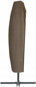 Dekorstudio Veľký záhradný slnečník Dallas - 350 cm - béžový