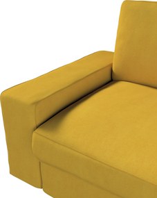 Poťah na sedačku Kivik (nerozkladá sa, pre 3 osoby) farba produktu žltá látka zapletaná