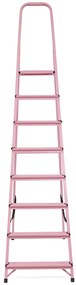 Elkop Oceľový rebrík ružový, 8 priečok