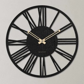 Drevené nástenné hodiny  moderný dizajn, tichý chod | SENTOP HDFK035