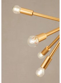 Redo 01-2935 - Luster na lankách STELLAR 18×E14/25W/230V zlatý