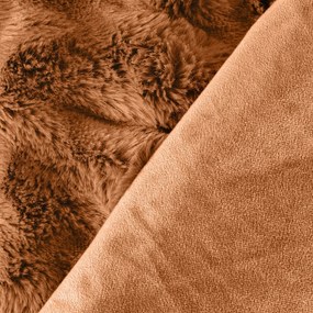 PREHOZ NA POSTEĽ LILY 200X220 CM MEDOVÁ