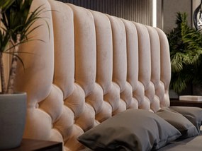 PROXIMA.store - Luxusná čalúnená posteľ PERLA ROZMER: 120 x 200 cm, TYP ROŠTU: KOVOVÝ ROŠT