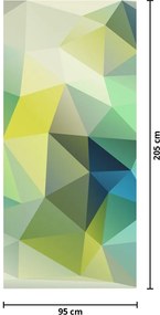 Fototapeta na dvere - Geometrická abstrakcia (95x205cm)