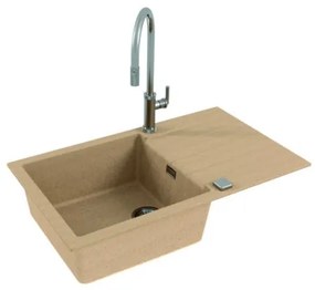 ALVEUS 1132029 - Kuchynský drez CADIT 86x50 cm granit/béžová