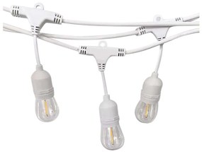 Vonkajšia reťaz STRING 15xE27/40W/230V 15m IP65