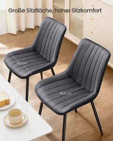 Set dvoch jedálenských stoličiek LDC090G05 (2 ks)