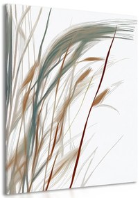 Obraz minimalistické steblá trávy - 60x90