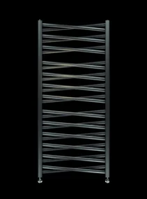 Regnis 3DX, Vykurovacie teleso 440x1205mm, 521W, čierna matná, L3DX120/40/BLACK