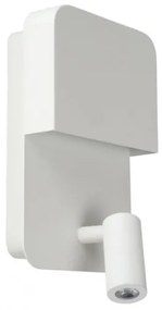 Lucide 79200/08/31 - LED Nástenné svietidlo BOXER LED/5W/230V + LED/5W USB biela
