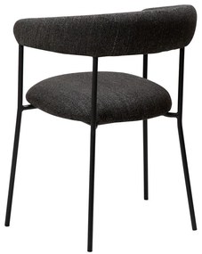 Antracitové kreslo Plenti – DAN-FORM Denmark