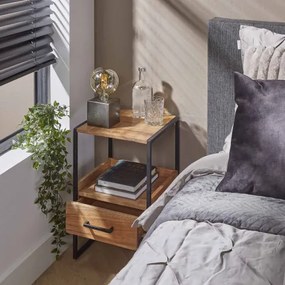 Nočný stolík 21-31 Niche Drevo Acacia  - Komfort-nábytok