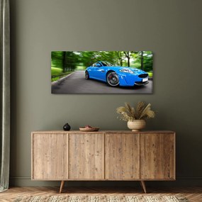 Obraz - Závodné auto (120x50 cm)