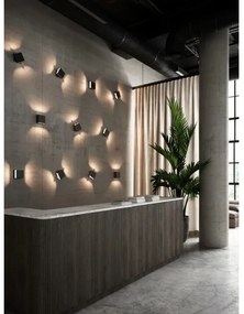 Nordlux - LED stmievateľné nástenné svietidlo TURN LED/13,8W/230V čierne