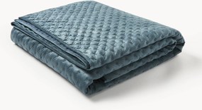 Prešívaný zamatový prehoz Riko