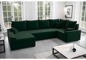 Elegantná sedačka do U PARI - zelená