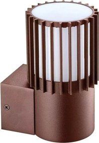 BRILAGI - Vonkajšie nástenné svietidlo ARMOR 1xGU10/35W/230V IP44 hnedá