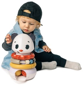 Hudobná pyramída s krúžkami Tiny Rockers Panda