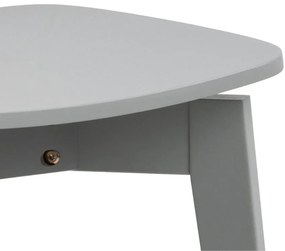 Jídelní židle Roxby z kaučukového dřeva šedá