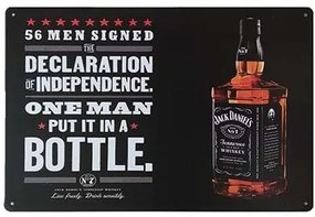 Ceduľa Jack Daniels - Bottle