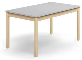 Stôl DECIBEL, 1400x800x720 mm, akustický HPL - šedá