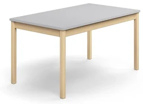 Stôl DECIBEL, 1400x800x720 mm, akustický HPL - šedá
