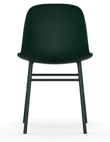 Stolička Form Chair – zelená/oceľ