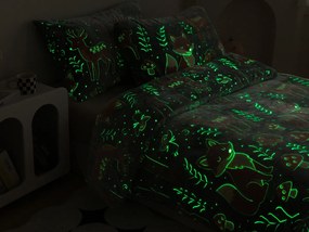 XPOSE® Mikroplyšové obliečky LÍŠKA BYSTRÚŠKA Exclusive (svietiaci efekt)