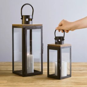 Lampáš HOGEN čierny 812304