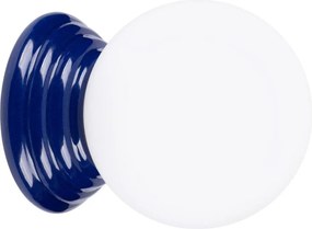 Sollux SL.1896 - Kúpeľňové nástenné svietidlo ZORI 1xG9/8W/230V IP44 modrá