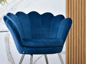 Kreslo Lasair (námornícka + čierna). Vlastná spoľahlivá doprava až k Vám domov. 1110144