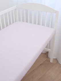 Froté plachta do postieľky 60 × 120 cm - lila