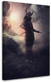 Gario Obraz na plátne Samuraj v hmle - Patryk Andrzejewski Rozmery: 40 x 60 cm