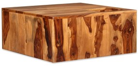 Konferenčný stolík masívne sheeshamové drevo, 70x70x30 cm