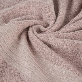BAVLNENÝ UTERÁK LILA 70X140 CM PUDROVÁ
