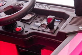 LEAN CARS Elektrické auto na batérie Scania 500R HL698 ružové 4x4