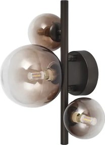 Brilagi - LED nástenné svietidlo MILLA 3xG9/3W/230V hnedá/dymovo-hnedá