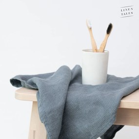 Modrý ľanový uterák 125x75 cm - Linen Tales