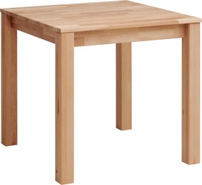 XXXLutz JEDÁLENSKÝ STÔL, jadrový buk, jadrový buk, 80/80/75 cm P & B - Stoly - 002748014407