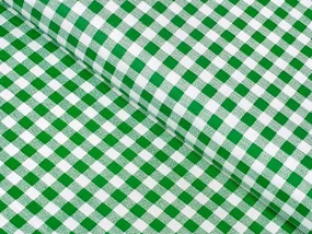 Biante Vankúš valec bonbon Sandra SA-058 Zeleno-biele kocky 15x80 cm