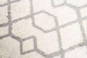 TA Koberec L224D BÉŽOVÁ/TMAVOSIVÁ BOHO WHEEL Rozmer: 160x160 cm