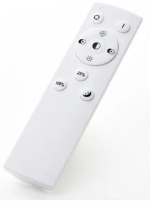 Brilliant - stmievateľné LED stropné svietidlo AYDIN LED/34W/230V čierna + s diaľkovým ovládaním