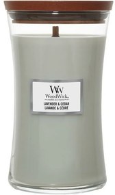 WoodWick vonná sviečka veľká váza levanduľa acéder, 609 g