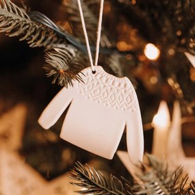 räder Porcelánová vianočná ozdoba Sweater
