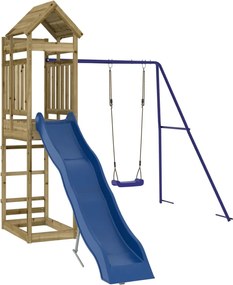 vidaXL Vonkajšia súprava na hranie impregnovaná borovica