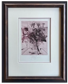 Brázda Jiří - Ptáček v hrsti | 31.2x39.0
