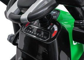 Ramiz MEGA Traktor D68 s prívesom zelený