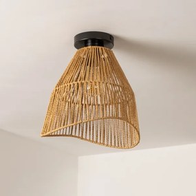 Brilagi - LED Prisadený luster CERIA BOHO 1xE27/40W/230V pr. 30 cm hnedá