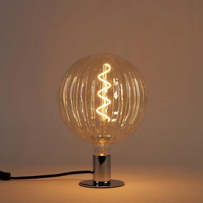 E27 Stmievateľná LED žiarovka G200 Jantárová 4W 240lm 2000K